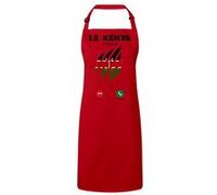 Fabulous Tablier Cuisine Premium Rouge Le Kenya M'Appelle Drapeau Rouge G