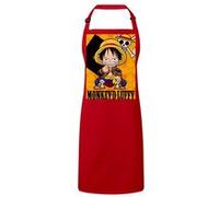Fabulous Tablier Cuisine Premium Rouge One Piece Luffy Mini Rouge G