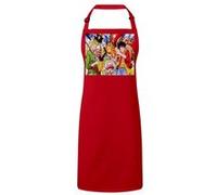 Fabulous Tablier Cuisine Premium Rouge One Piece Manga Luffy Zoro Sanji Chopers Rouge G