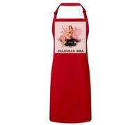 Fabulous Tablier Cuisine Premium Rouge Pin Up 1954 Calendar Girl Rouge G
