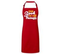 Fabulous Tablier Cuisine Premium Rouge See Good in All Things Rouge G