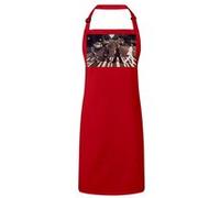 Fabulous Tablier Cuisine Premium Rouge The Beatles Abbey Road Cover Rouge G