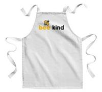 Fabulous Tablier Enfant Cuisine Bee Kind - Qualité Premium 100% Coton Blanc G
