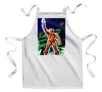 Fabulous Tablier Enfant Cuisine He Man And The Masters Of The Universe - Qualité Premium 100% Coton Blanc G