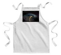 Fabulous Tablier Enfant Cuisine ISS Splendide Photo De la Terre De Nuit Egypt - Qualité Premium 100% Coton Blanc G