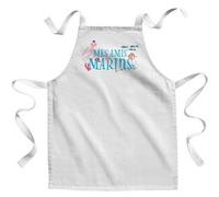 Fabulous Tablier Enfant Cuisine Mes Amis Marins - Qualité Premium 100% Coton Blanc G
