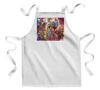 Fabulous Tablier Enfant Cuisine Univers Marvel Anthologie - Qualité Premium 100% Coton Blanc G