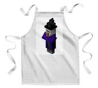 Fabulous Tablier Enfant Cuisine Witch Minecraft - Qualité Premium 100% Coton Blanc G