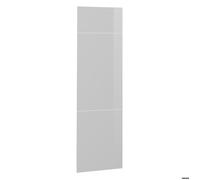 Façade de cuisine R-Line, 59.6x196cm façade de meuble pour meuble d’habillage réfrigérateur, Blanc Haute brillance, Vicco 34622