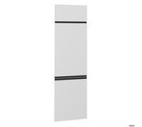 Façade de cuisine R-Line, 59.6x196cm façade de meuble pour meuble d’habillage réfrigérateur, Blanc, Vicco 39533