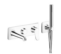 Façade externe Botte bain douche mitigeur mural 2 sorties - CRISTINA ONDYNA BT10251