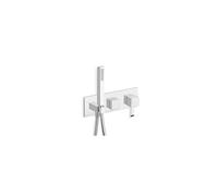 FACADE EXTERNE QUADRI DOUCHE MURALE 2 SORTIES SANS MECANISME EX QM608 - CRISTINA ONDYNA QM60251