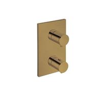 FACADE EXTERNE TRIVERDE LAITON 2 SORTIES VIEUX BRONZE - CRISTINA ONDYNA XT85292