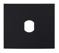 Façade finition noire satinée pour module VIGIK 200443 - AIPHONE GFBP2B