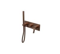 Facade Mitigeur Bain Douche 2 Sorties Piega Inox - CRISTINA ONDYNA PA60228
