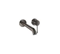 Façade Mitigeur ESSENCE 2 trous lavabo taille L saillie 230 Graphite