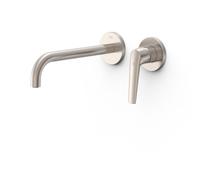 Façade mitigeur lavabo Acier - TRES 28130022AC