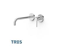 Façade mitigeur lavabo Chrome - TRES 26230022