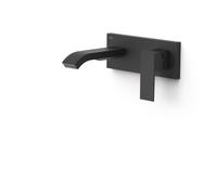 Façade mitigeur lavabo Noir mat - TRES 00630033NM