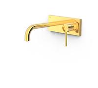 Façade mitigeur lavabo Or 24K - TRES 26230031OR