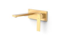 Façade mitigeur lavabo Or Mat 24K - TRES 20230031OM