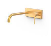 Façade mitigeur lavabo Or Mat 24K - TRES 26230032OM