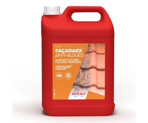 Facadex Anti-algues - Algicide pour toitures, façade, terrasses - Bidon 5 L - AEXALT - AM402