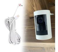 FACAIIO Câble d'alimentation résistant aux intempéries et adaptateur pour Ring Spotlight Cam Plus for Pro, rallonge de 10 m de long avec caméra de sécurité extérieure AC