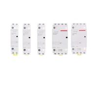FACAIIO Contacteur DIN AC 25 A 63 A Option 2 pôles 4 pôles 2NO 1NO + 1NC | Modèles 220 V 380 V Bobine 690 V Tension Max pour équipements industriels Consommateurs Unités Modulaires Boîtiers Silencieux