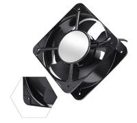 FACAIIO FP-108EX S1-S Ventilateur industriel à flux axial 150 x 50 mm AC | Alliage d'aluminium 2500 tr/min, 45,87 m³/h, économie d'énergie, faible bruit, pour armoire, rack, soudure, échappement, noir
