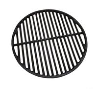 FACAIIO Grille ronde en fonte pour barbecue au charbon ou au gaz, grille de cuisson de rechange, grande pour la surface, facile à nettoyer (grille de 38 cm)