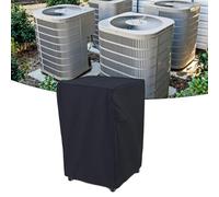FACAIIO Housse de protection pour climatiseur mobile en tissu Oxford résistant aux intempéries pour l'extérieur Noir 65 x 50 x 100 cm