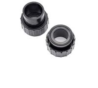FACAIIO Kit de raccord de rechange pour pompe de piscine Pentair Superflo #350157, 2 connecteurs coulissants en PVC de 3,8 cm, résistants aux fuites
