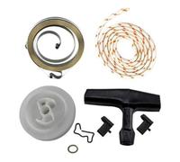 FACAIIO Kit de reconstruction pour démarreur de tronçonneuse compatible avec 034 036 044 MS340 MS360 MS361, cordon de traction à ressort pour pièces de rechange