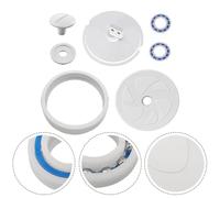 FACAIIO Kit de roue de rechange pour nettoyeur de piscine Polaris 280, assemblage complet avec roue C6, pneu C10, essieu C66 anti-sable, roulements C60 et fixations