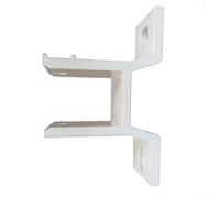 FACAIIO Lot de 4 auvents rétractables de rechange pour mur extérieur, auvents rétractables, support de montage mural pour auvents rétractables, blanc