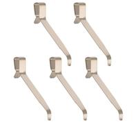 FACAIIO Lot de 5 plaques de poussée à ressort de rechange pour Geberit Flush Control 813514001 - Métal durable - 38 x 5 mm - Doré - Compatible avec les modèles 127.000 130.000 140.300