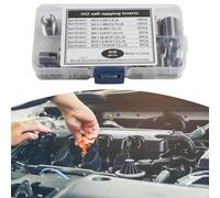 FACAIIO Lot de 50 inserts filetés auto-taraudeuses en acier inoxydable M3 | Bobine hélicoïdale M8 M10 pour outils de renforcement et de réparation de filetage