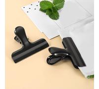 FACAIIO Pince réutilisable en acier inoxydable pour sceller les aliments - Résistant à l'humidité - Gadget de cuisine - 7,5 cm