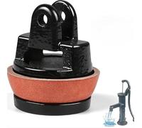 FACAIIO Piston en fonte de 90 mm pour pompe manuelle type 75, joint en cuir, pièce de rechange pour systèmes d'eau de jardin