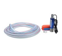 FACAIIO Pompe submersible à haut débit pour système DAYI 18 V BL1830 BL1840 | BL1860, unité de transfert d'eau portable diesel 21 V avec tuyau en acier de 5 m, taux de 40-60 l/min, léger pour