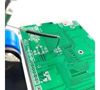 FACAIIO Pour test de vol compact avec pointe de 0,8 mm accédant aux joints de soudure et test de puce sur cartes électroniques Noir