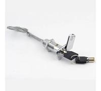 FACAIIO Serrure électrique automatique pour portes de garage, câble en acier de 1,9 m, construction en alliage de zinc, argent