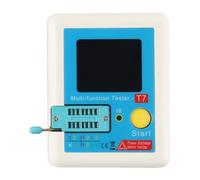 FACAIIO Testeur de transistor LCR-T7 avec écran TFT de 3,5 pouces, pour analyseur de composants de gamme automatique NPN PNP MOSFET condensateur à diode pour test ESR LCR