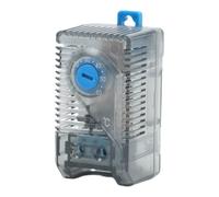 FACAIIO Thermostat de montage sur rail DIN 0-60 pour armoire | Régulateur de température mécanique 0-60 DIN Rail de chauffage ventilateur de chauffage sur rail DIN Interrupteur thermostat