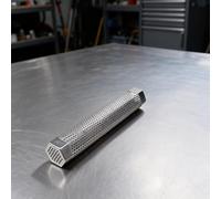 FACAIIO Tube à granulés hexagonal robuste de 30,5 cm en acier inoxydable, générateur de fumée de bois polyvalent pour barbecues électriques à gaz, améliore la saveur des aliments