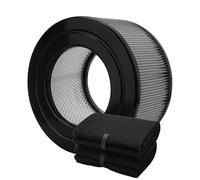 Facecool 20500 Filtre de rechange compatible avec les purificateurs d'air Honeywell 10500 (EV-10) 17000 17000-S 17005, numéro de pièce 20500, avec 1 filtre HEPA véritable + 2 préfiltres à charbon