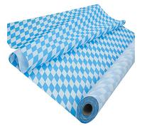 Fachhandel für Vliesstoffe Sensalux Oktoberfest Nappe en Tissu Non-tissé Facile à Nettoyer Motif Losanges Bavarois, 100% polypropylène, 1,18 m x 10 m., Tischdeckenrolle