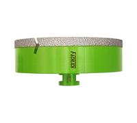 FACHLICH Foret diamant M14 150 mm - Foret diamant pour scie cloche pour porcelaine, céramique, granit, marbre, perçage à sec