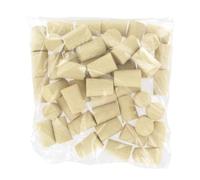 Fackelmann Bouchons en liège coniques 005000 pour bouteilles de vin – Lot de 50 Beige 3,3 x 2,1 cm